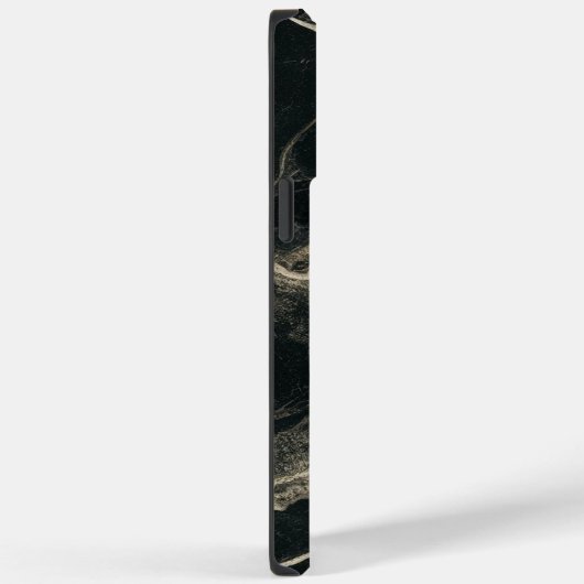 Luxuriöses Schwarzes Marmor Cool Case-Mate iPhone Hülle (Rückseite / Rechts)