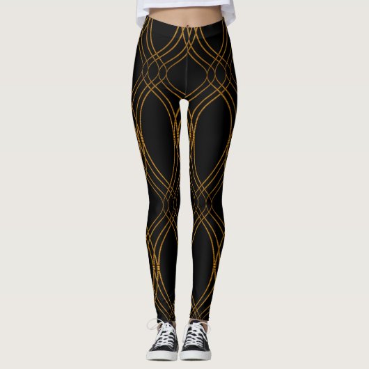Luxuriöses stilvolles Design Leggings (Vorderseite)