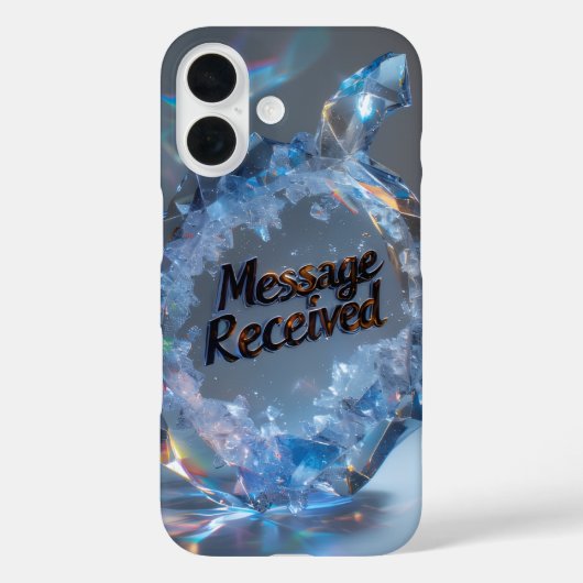 Luxuriöses Texturiertes Sprachkristalldesign Case-Mate iPhone Hülle (Rückseite)
