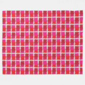 Luxuriöses Velvet Blossom Fleecedecke (Vorderseite (Horizontal))