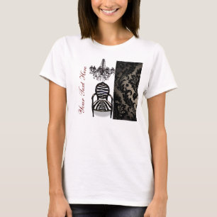 Luxuriöses Vintages Kronleuchter-Boutique T-Shirt