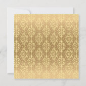 Luxuriöses Vintages Muster 2 Ankündigung (Rückseite)