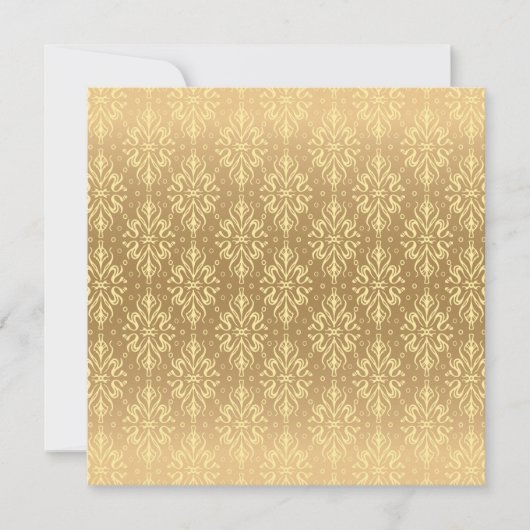 Luxuriöses Vintages Muster 2 Ankündigung (Vorderseite)