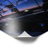 Luxuriöses Yacht-Foto Fotodruck (Ecke)