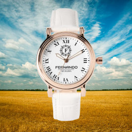 Luxurious and distinguished Custom Monogrammed Armbanduhr