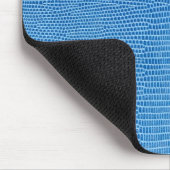 Luxurious blue leather mousepad (Ecke)