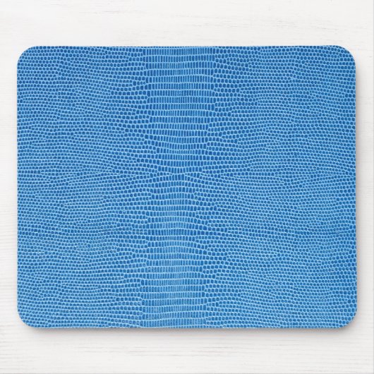 Luxurious blue leather mousepad (Vorne)