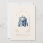 Luxurious Blue Suit Ornamental Dome Arch Effect (Vorderseite)