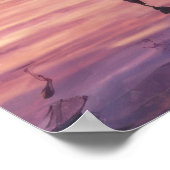 Luxurious Golden Hour Wall Art - Ocean View Infini Poster (Ecke)