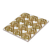 Luxurious Golden Interlocking Geometric Seamless P Fliese (Seite)