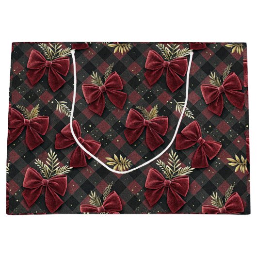 Luxurious Holiday Gift Bag Große Geschenktüte (Vorderseite)