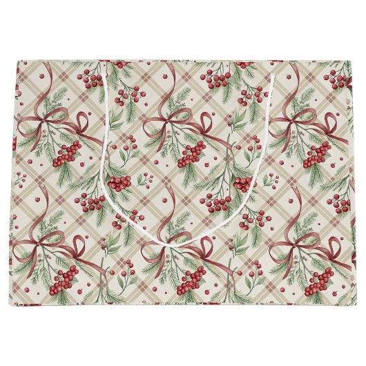 Luxurious Holiday Gift Bag Große Geschenktüte (Vorderseite)