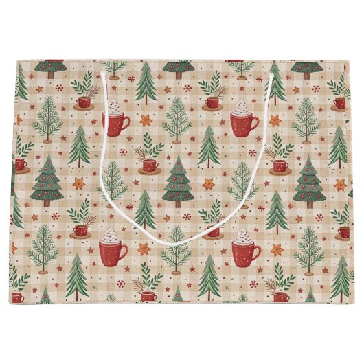 Luxurious Holiday Gift Bag Große Geschenktüte (Vorderseite)