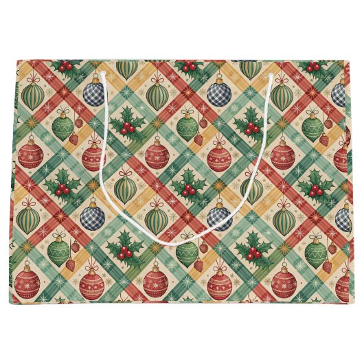 Luxurious Holiday Gift Bag Große Geschenktüte (Vorderseite)