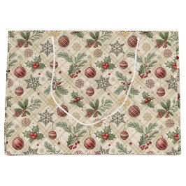 Luxurious Holiday Gift Bag Große Geschenktüte