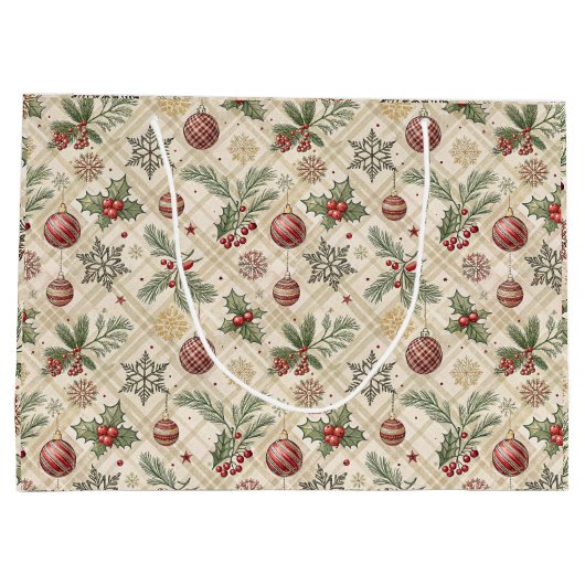 Luxurious Holiday Gift Bag Große Geschenktüte (Rückseite)