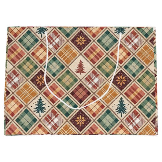 Luxurious Holiday Gift Bag Große Geschenktüte (Vorderseite)