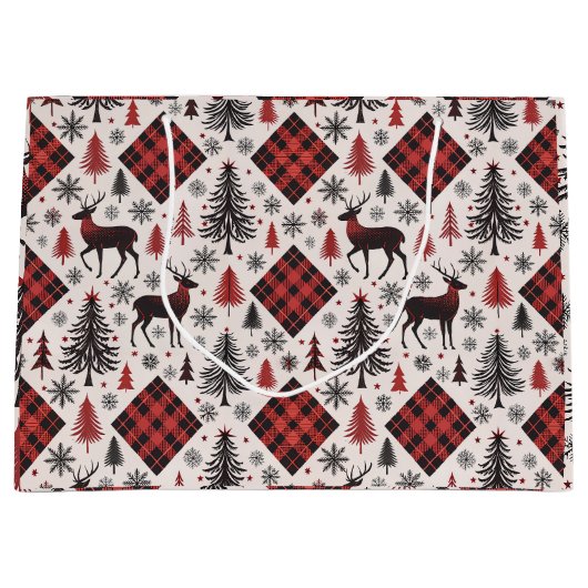 Luxurious Holiday Gift Bag Große Geschenktüte (Vorderseite)