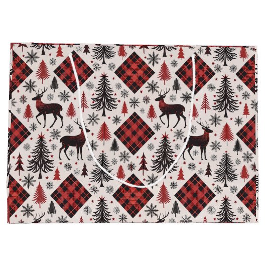 Luxurious Holiday Gift Bag Große Geschenktüte (Rückseite)