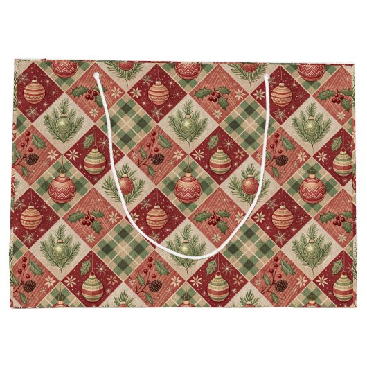 Luxurious Holiday Gift Bag Große Geschenktüte (Rückseite)