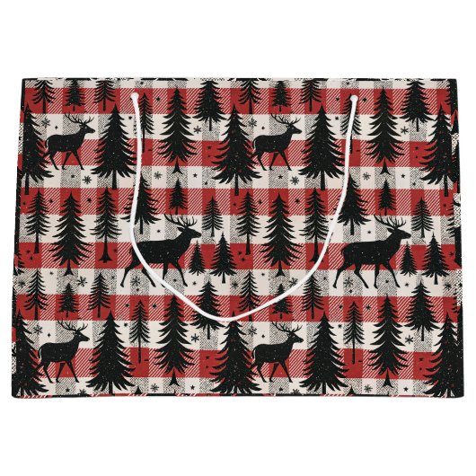 Luxurious Holiday Gift Bag Große Geschenktüte (Vorderseite)