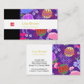 Luxurious Japanese-Style business card Visitenkarte (Vorne/Hinten)