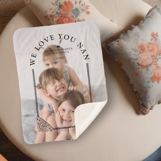 Luxurious Ornamental Dome Arch Effect Custom Photo Sherpadecke