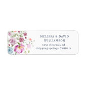 Luxurious Spring Garden Return Address Label (Vorne)