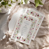 Luxurious Spring Garden Wedding Invitation Einladung