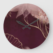 Luxurious Time Of Celestia Große Wanduhr (Vorderseite)