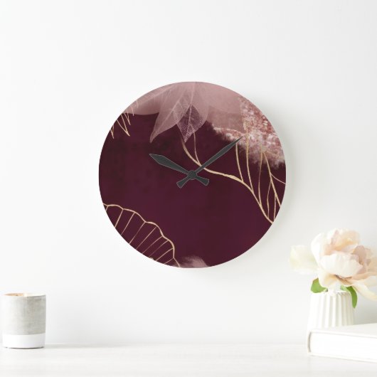 Luxurious Time Of Celestia Große Wanduhr (Zuhause)