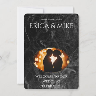 luxurious wedding invitation einladung