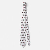 Luxurious XO XO Valentine Tie - Love Tie Gift Krawatte (Vorderseite)