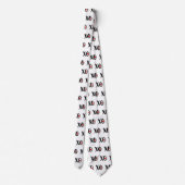 Luxurious XO XO Valentine Tie - Love Tie Gift Krawatte (Rückseite)