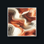 Luxury 3D Marble Topography Art - Abstract Fluid T Leinwanddruck<br><div class="desc">A mesmerizing 3D abstract piece featuring flowing, topographical layers with a rich marble texture. The design harmonizes warm terracotta, soft peach, and ivory cream tones, creating a sense of natural movement and depth. This sophisticated artwork is ideal for contemporary living rooms, minimalist offices, or any space seeking a blend of...</div>