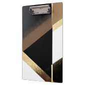 Luxury Abstract Golden Background Klemmbrett (Links)