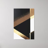 Luxury Abstract Golden Background Leinwanddruck (Vorderseite)