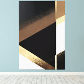 Luxury Abstract Golden Background Leinwanddruck (Insitu (Holzboden))