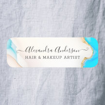 Luxury Agate Marble Holografisches Skript