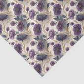 Luxury alcohol ink floral tiled pattern seidenpapier (Detail)