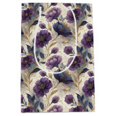 Luxury alcohol ink tiled pattern  mittlere geschenktüte (Vorderseite)