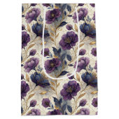 Luxury alcohol ink tiled pattern  mittlere geschenktüte (Rückseite)
