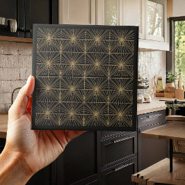 Luxury Art Deco Geometric Pat#1 ID1196 Fliese