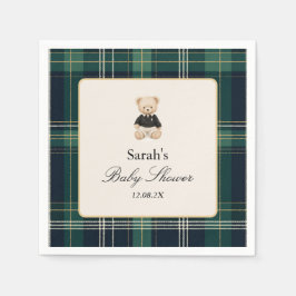 Luxury Baby Shower Boy Serviette