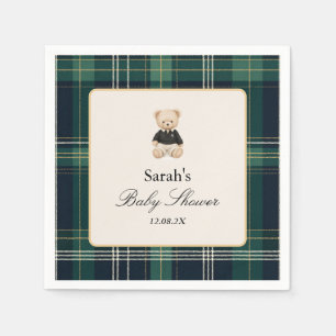 Luxury Baby Shower Boy Serviette