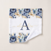 Luxury Bath Towel Set | Pamper Yourself w/ Flowers (Waschlappen)