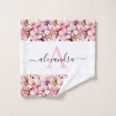 Luxury Bath Towel Set | Pamper Yourself w/ Flowers (Waschlappen)