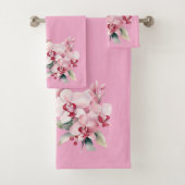 Luxury Bath Towel Set | Pamper Yourself w/ Flowers (Insitu)
