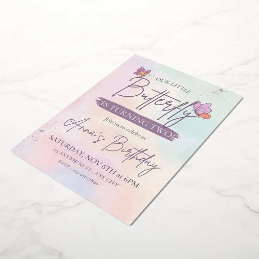 Luxury Birthday Einladung (Gedreht)