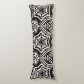 Luxury Body Pillow | Checkerboard Bold Pattern  Seitenschläferkissen (Vorderseite Vertikal)